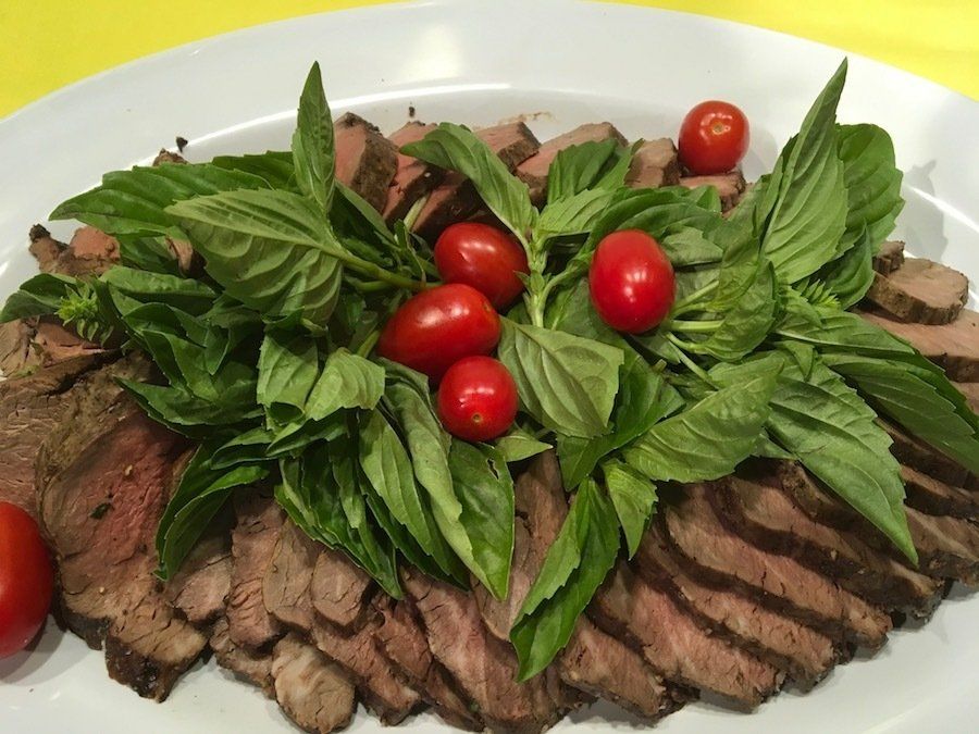Summer Filet of Beef with Béarnaise Mayonnaise